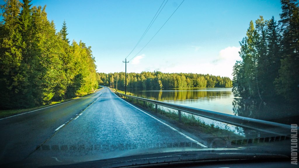 По дороге из Выбора в Финляндию