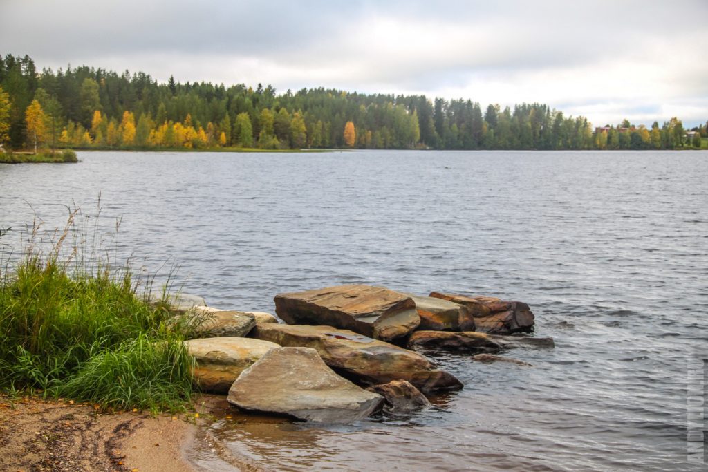 Озеро Ильярви Финляндия