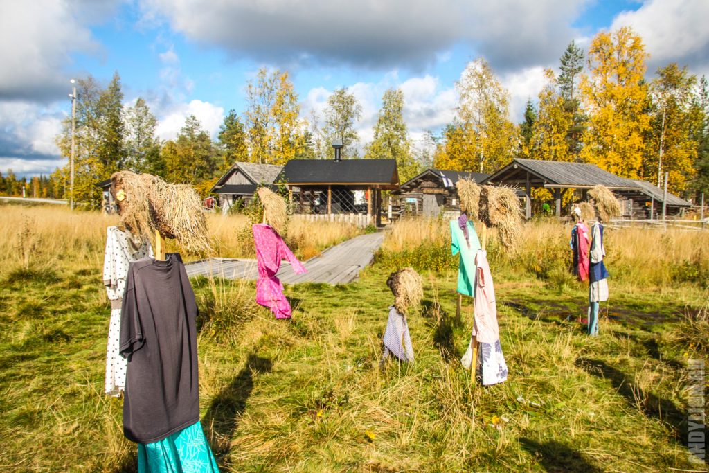 Инсталляция Тихий Народ в Финляндии