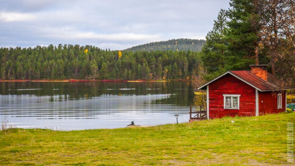 Озеро Juurakkojärvi в Финляндии