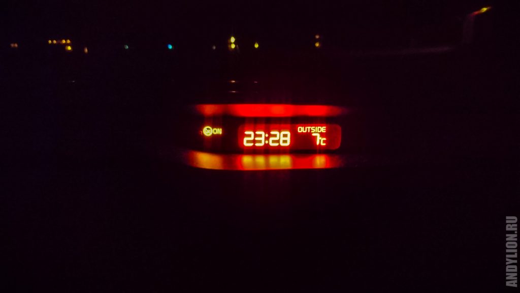 Температура на острове Магерёйа 19 сентября ночью