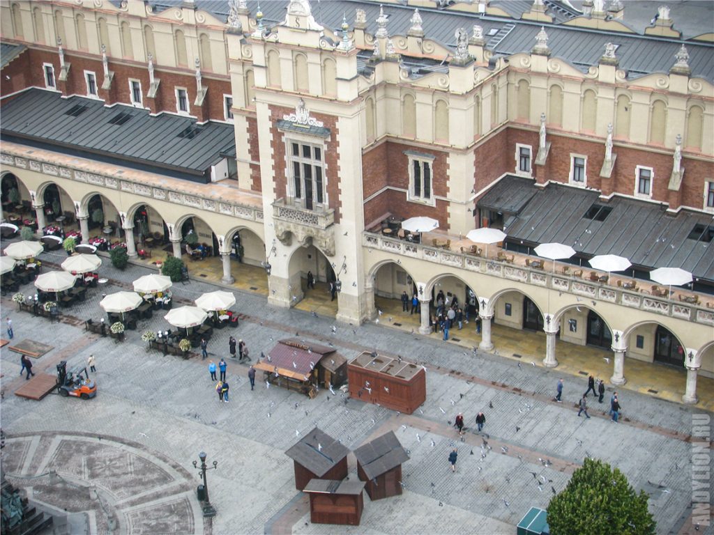 Суконные ряды. Главный рынок в Кракове.
