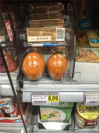Цена на яйца в Австрии