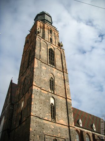 Башня костела святой Эльжбеты (Елизаветы)