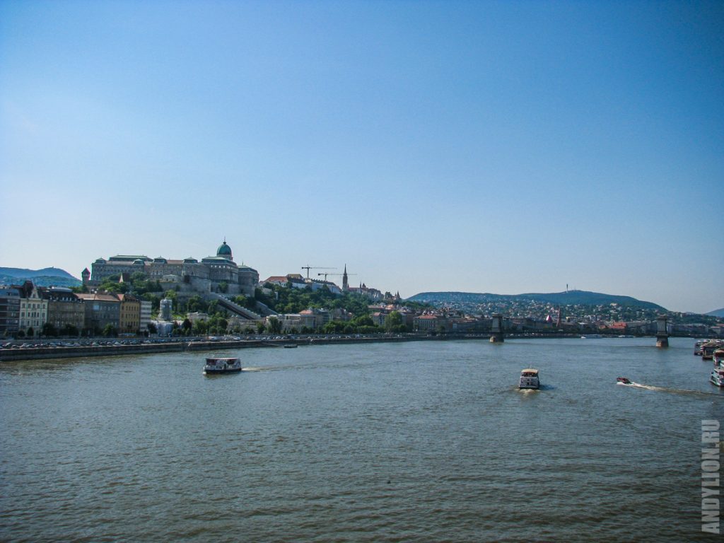Дунай. Будапешт.
