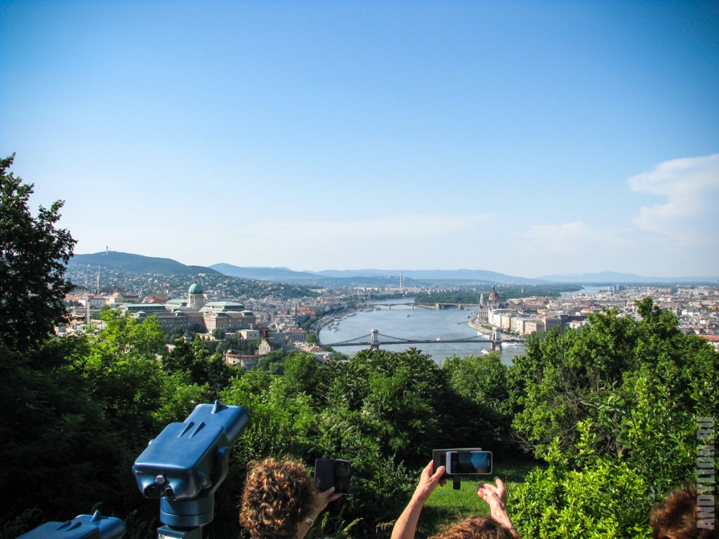 Будапешт с горы Геллерт