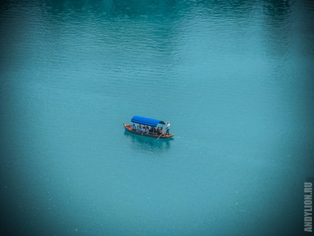 Озеро Блед и лодка