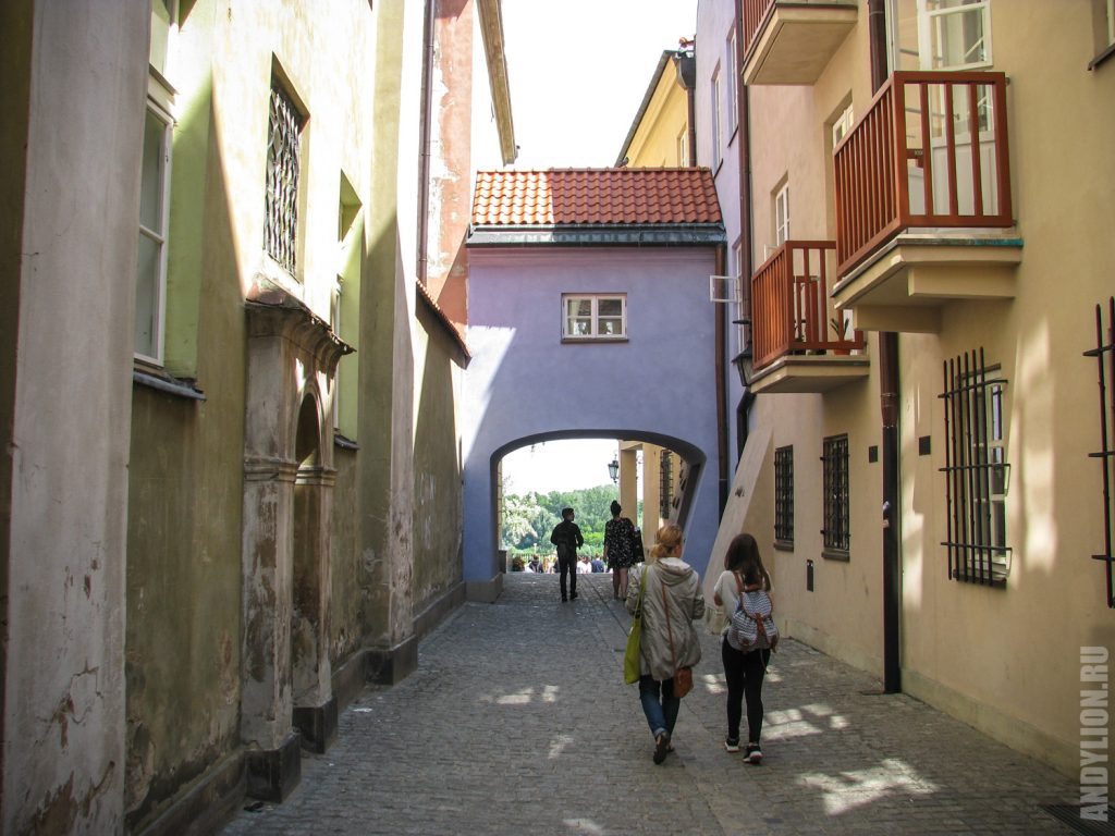 Улочки Старого Города в Варшаве