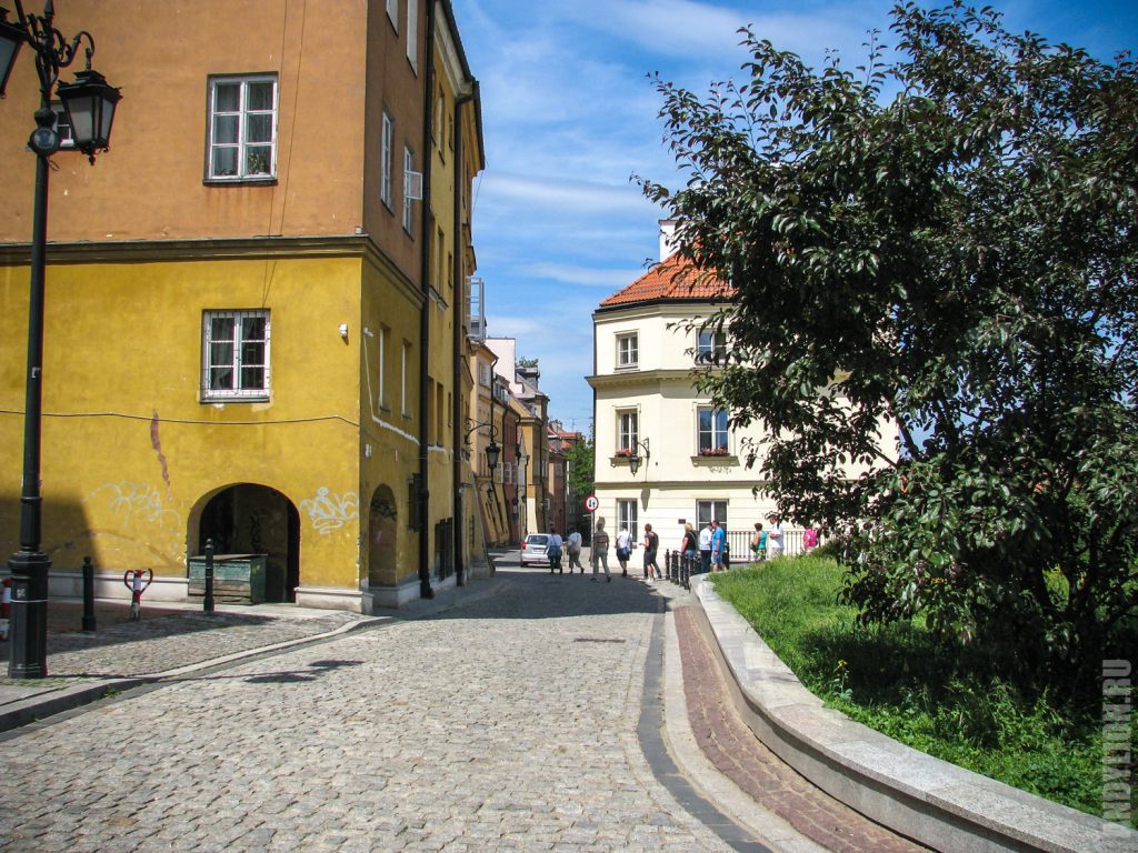 Улочки Старого Города в Варшаве